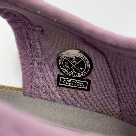 Keen Washable Girls Shoes Sandals SZ 2 Purple Sparkly - Picture 11 of 12